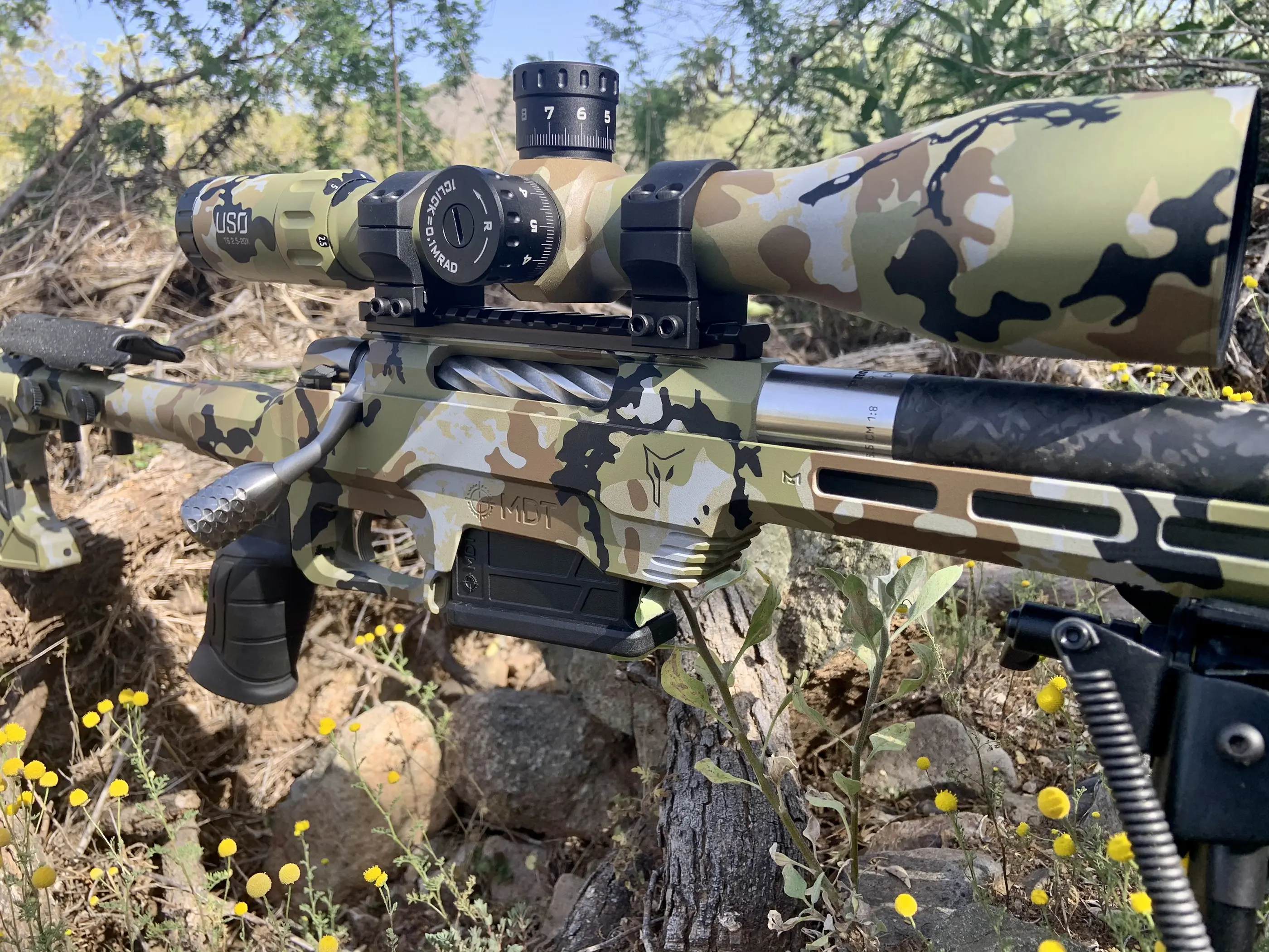 Carnimore custom work featuring professional Duracoat application and precision craftsmanship in Arizona